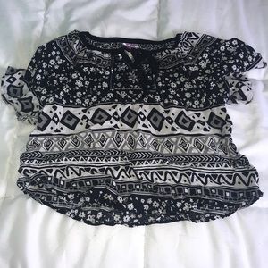 justice cropped t-shirt